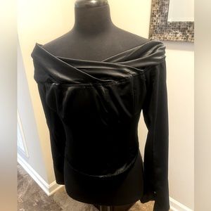 NWT Free People Black/Noir Dressy Top